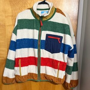 Colorful Striped Great Outdoors Fleece